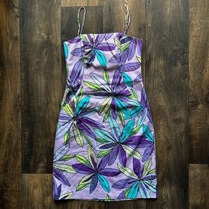 Y2K Citrine Mini Dress